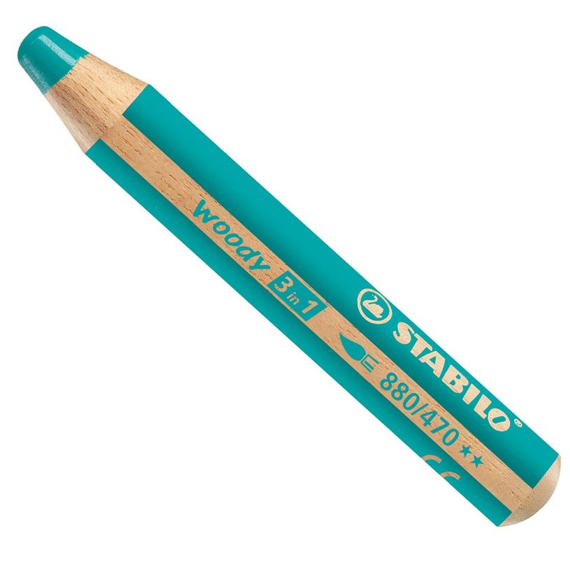 4006381188821-STABILO Woody 3 in 1 - Crayon de couleur pointe large - turquoise-P_79374484_2-0