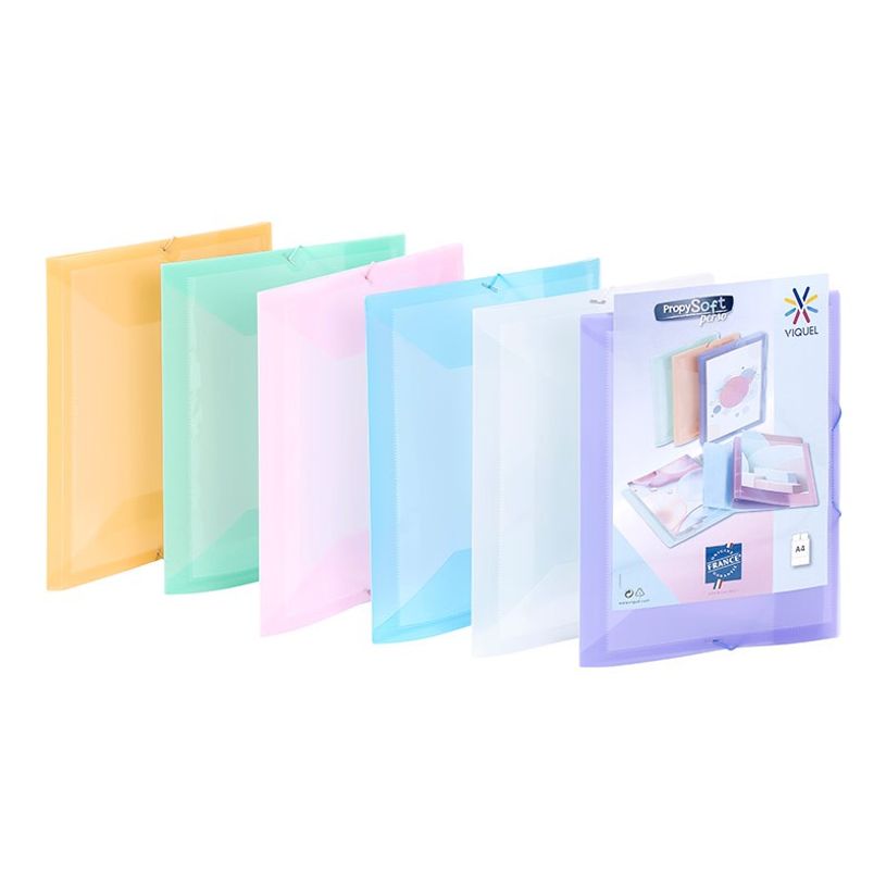 3135251339474-Viquel Propysoft - Chemise personnalisable à rabats - A4 - disponible dans différentes co-P_79374690_1-0