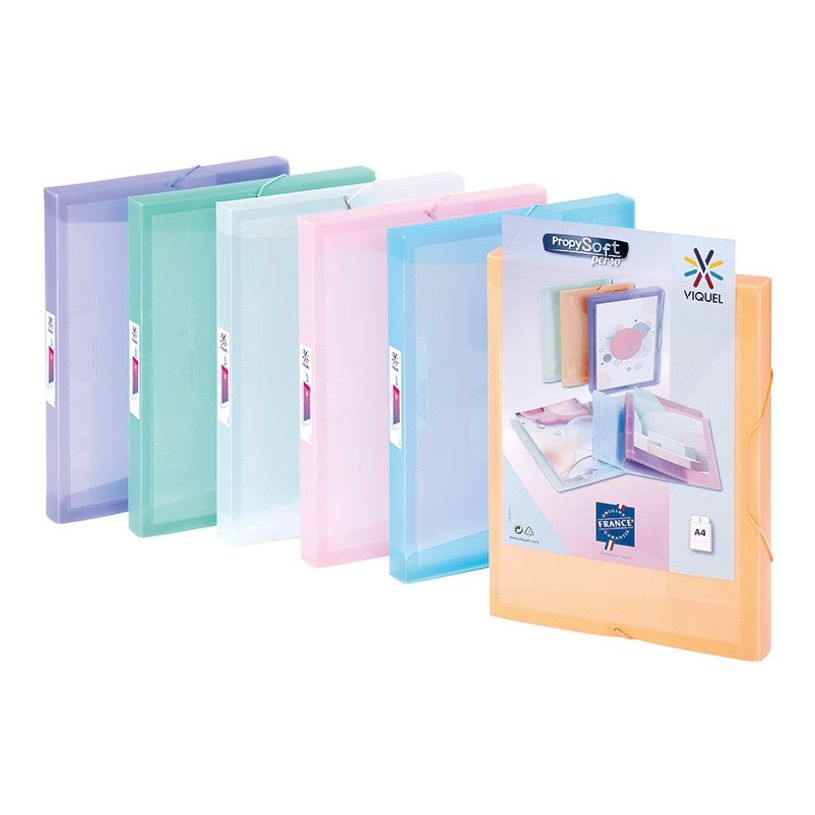 3135252139479-Viquel Propysoft - Boîte de classement personnalisable - dos 30 mm - disponible dans diff
