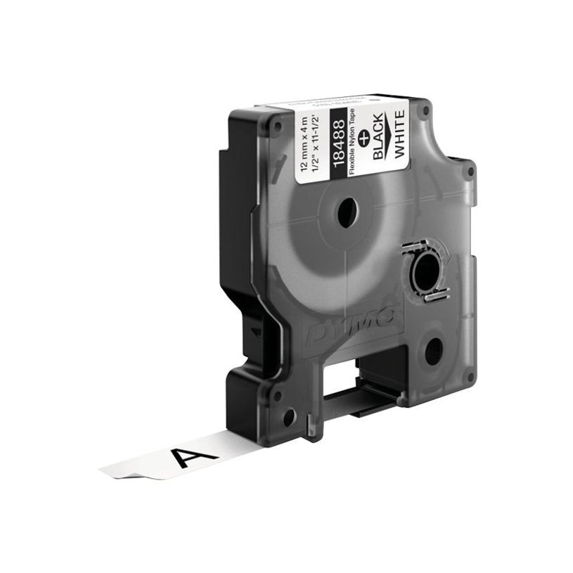 071701184887-Dymo - Ruban d'étiquettes nylon flexible auto-adhésives - (12 mm x 3,5 m) - fond blanc éc-P_79374707_8-1