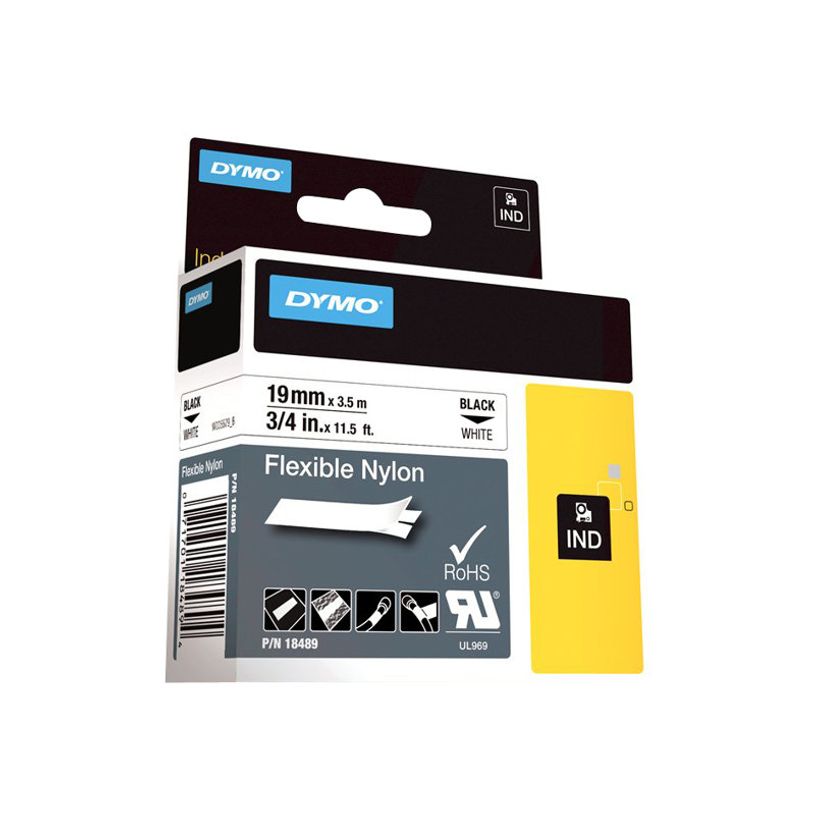 071701184894-Dymo - Ruban d'étiquettes nylon flexible auto-adhésives - (19 mm x 3,5 m) - fond blanc éc-P_79374708_8-2