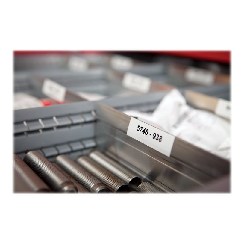 071701184832-Dymo - Ruban d'étiquettes polyester auto-adhésives - (12 mm x 3,5 m) - fond blanc écritur-P_79374709_4-3