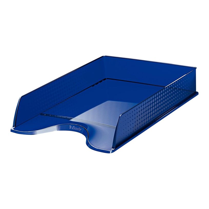 4049793018386-Esselte Fusion - Corbeille à courrier bleu foncé transparent-P_79374885_1-0
