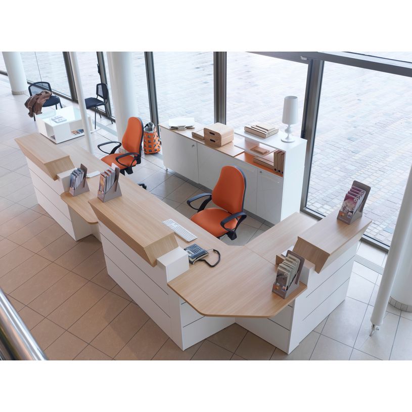 3483600288882-Banque intermédiaire SUNDAY - L80 x H74 x P80 - Chêne-P_79375174_2-1