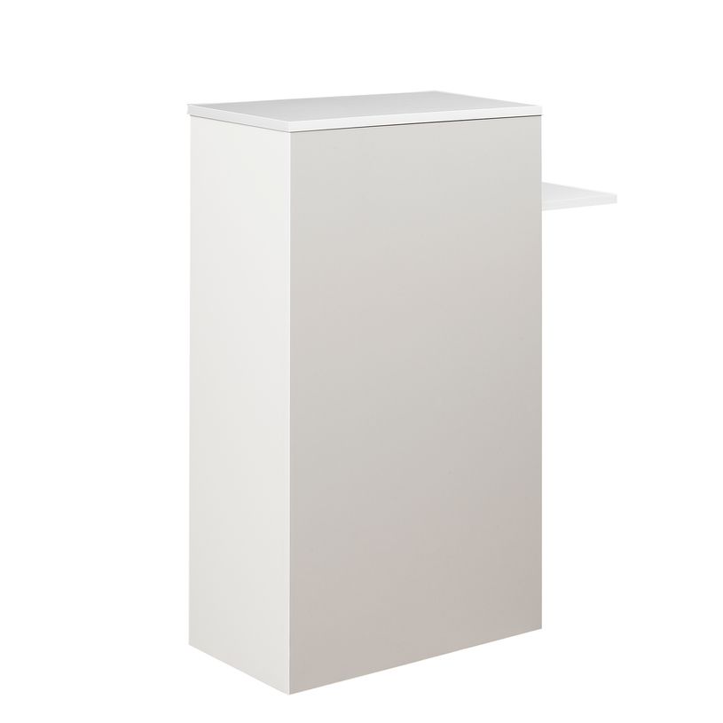 3483600289056-Surmeuble d'appoint ou comptoir d'accueil SUNDAY - L 83/61 x H 98/110 x P 32 cm - Gris-P_79375180_1-0