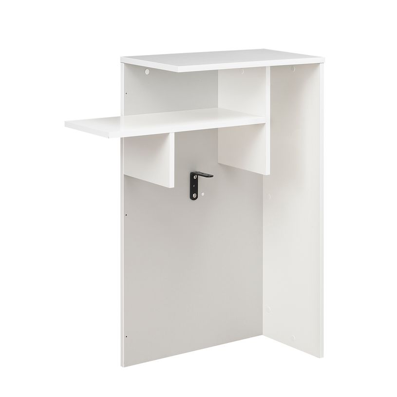 3483600289056-Surmeuble d'appoint ou comptoir d'accueil SUNDAY - L 83/61 x H 98/110 x P 32 cm - Gris-P_79375180_2-1