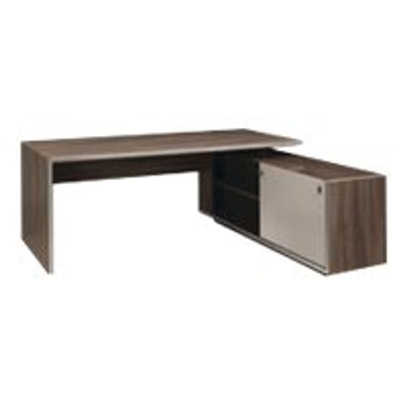 3483600395986-Bureau avec retour droit - VERMONT - Noyer fumé-P_79375193_1-0