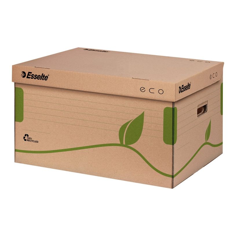 4049793026268-Esselte Eco - Conteneur pour boîtes d'archive - marron 100% recyclé-P_79375197_1-0