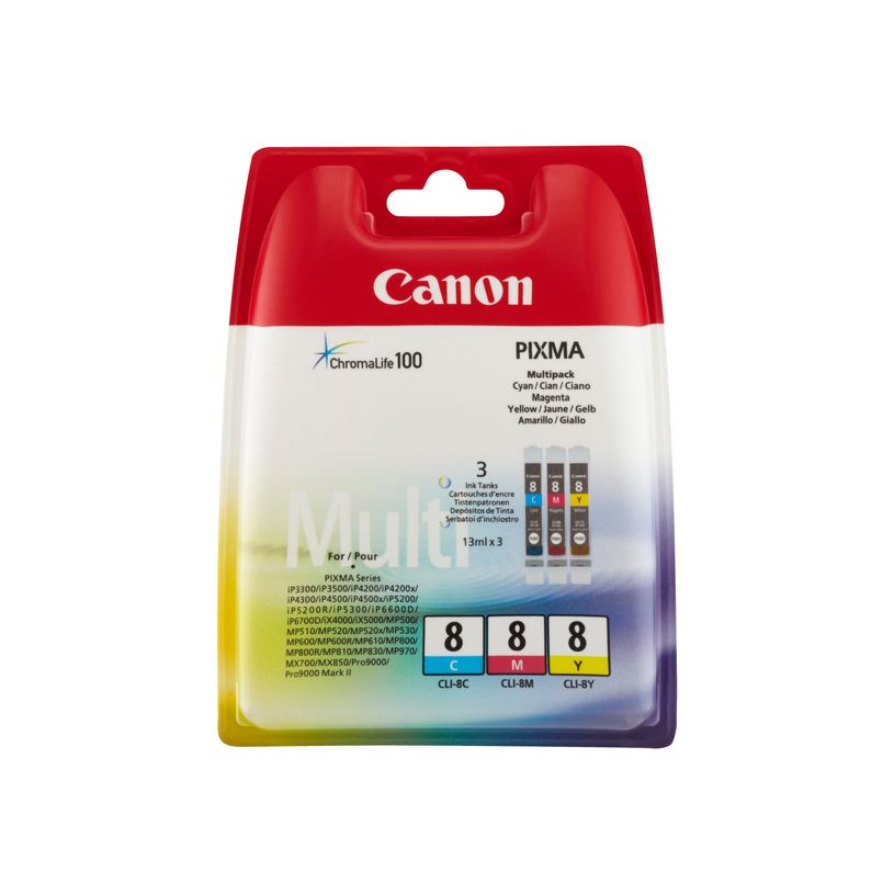 8714574552569-Canon CLI-8 - Pack de 3 - cyan, magenta, jaune - cartouche d'encre originale-P_79375447_1-0