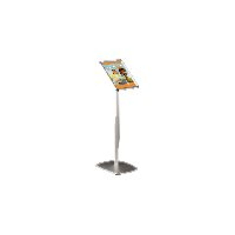 8698473488061-INOVSHOP - Porte-visuel A4 sur pied fixe - gris aluminium anodisé-P_79375732_2-1