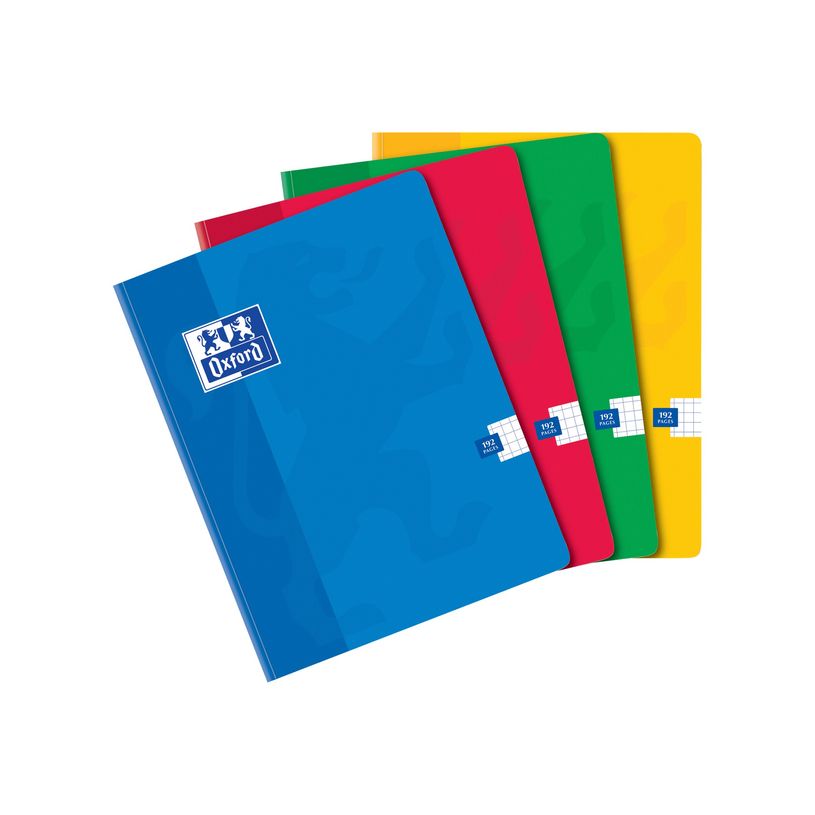 3020123872947-Oxford - Cahier broché 17 x 22 cm - 192 pages - petits carreaux (5x5 mm) - disponible dans-P_79375975_2-0
