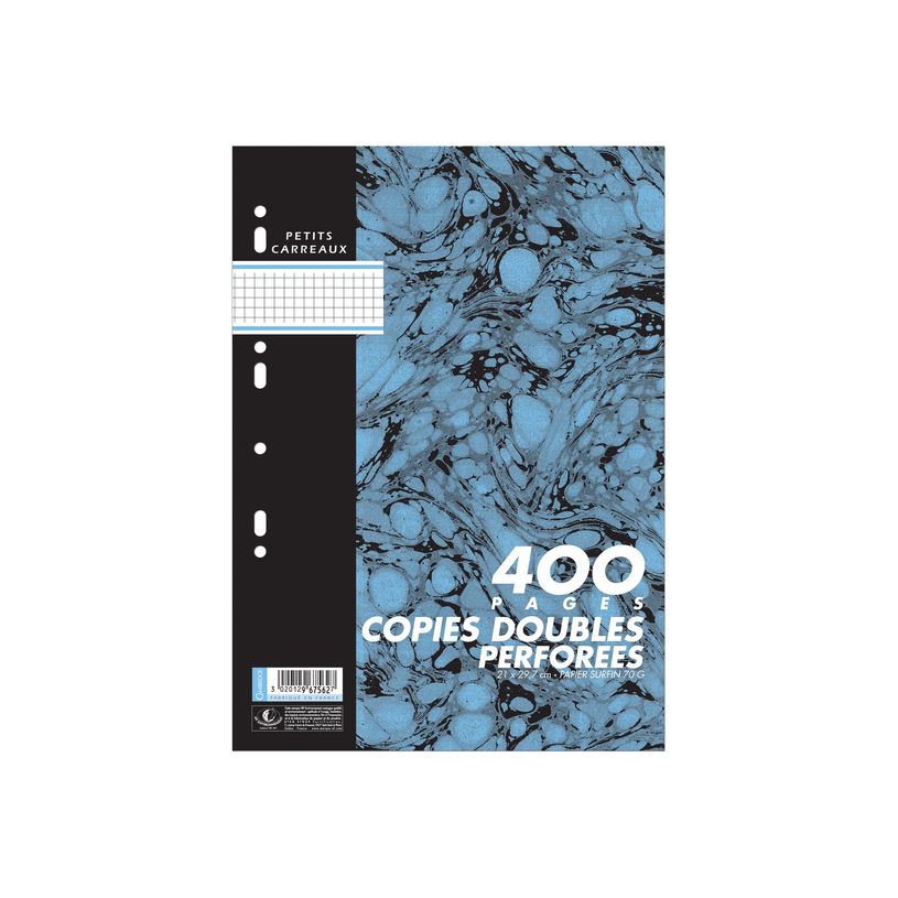 3020129675627-Cambridge - copies doubles - 400 pages - A4 - petits carreaux - perforées-P_79375979_1-0
