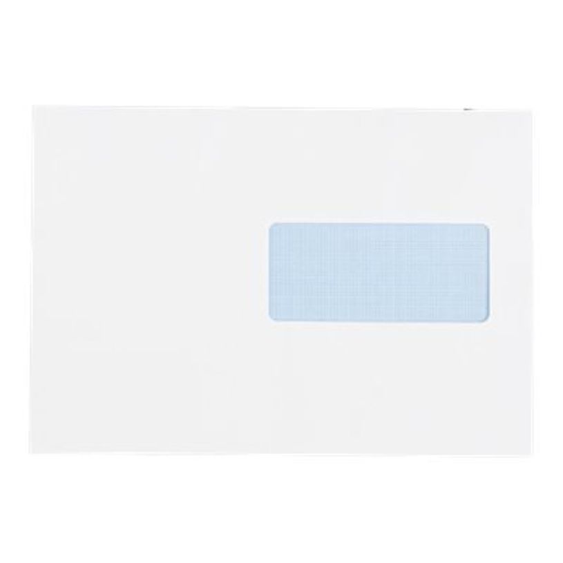 3250650027194-GPV EVERYDAY - 500 Enveloppes blanches - 162 x 229 mm - avec bande (auto-adhésif) - 1 fen