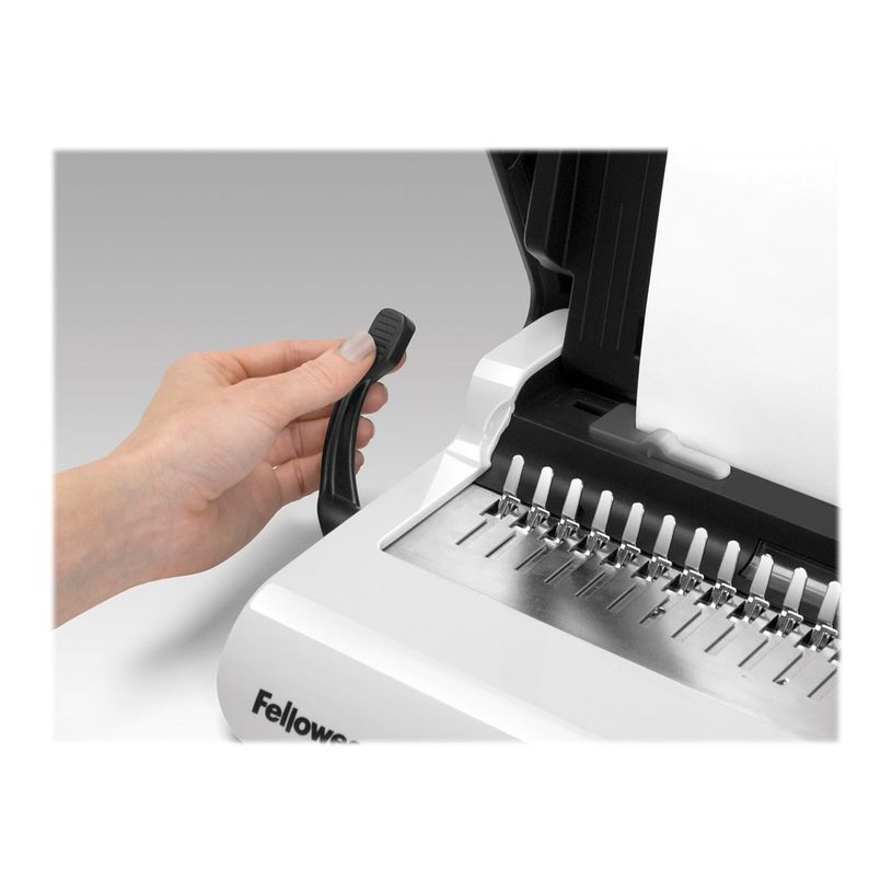0043859651238-Fellowes Star +150 - machine à relier / relieuse perforeuse manuelle - perfore 15 feuilles-P_79376335_1-6
