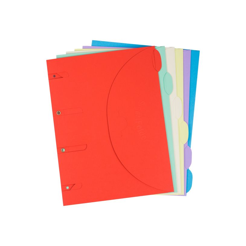 3770001624037-Smartfolder Manao - 50 Chemise à 3 rabats - couleurs assorties-P_79376479_1-0