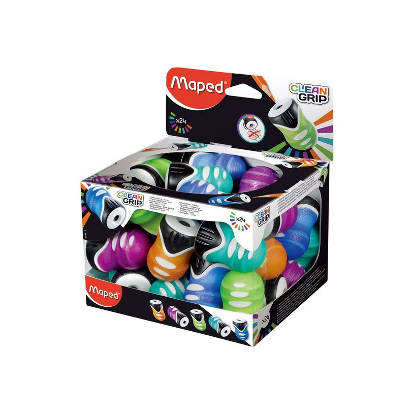 3154140141110-Maped Clean Grip - Taille crayon - 1 trou - disponible dans différentes couleurs-P_79376716_5-12