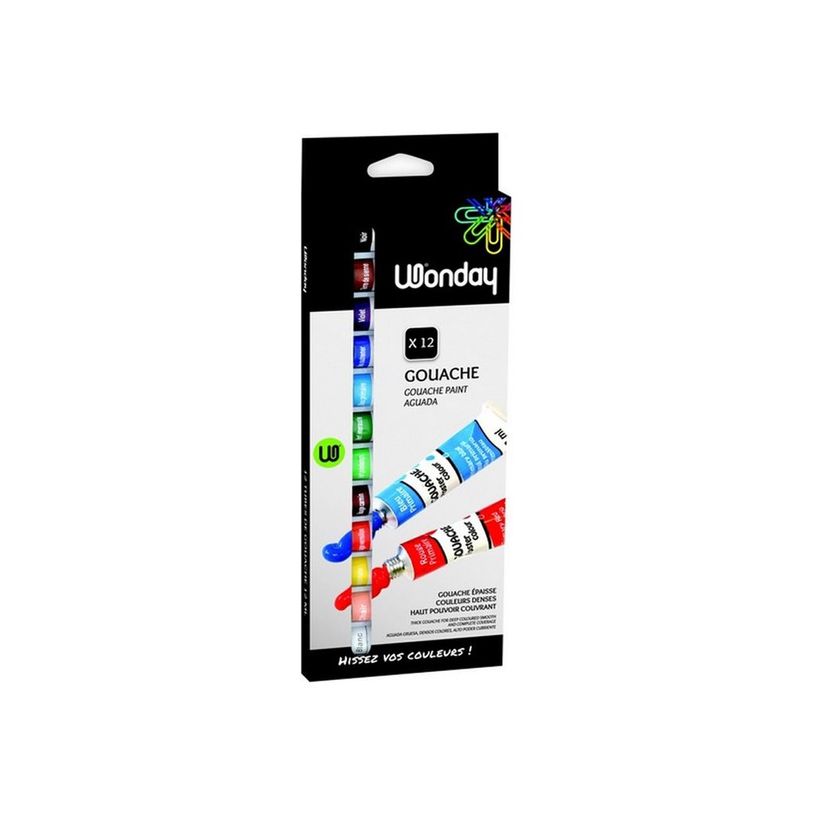 3457706564324-Wonday - étui de 12 tubes de gouache - 12 ml-P_79376733_3-4