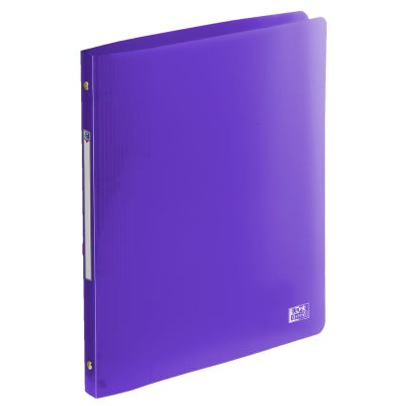 3045050053535-Oxford School Life - Classeur 4 anneaux - Dos 20 mm - A4 - pour 100 feuilles - disponible dans diff