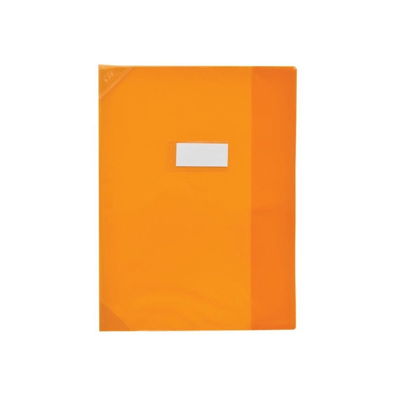 3045050058363-Oxford School Life - Protège cahier - 24 x 32 cm - orange translucide-P_79376781_1-0