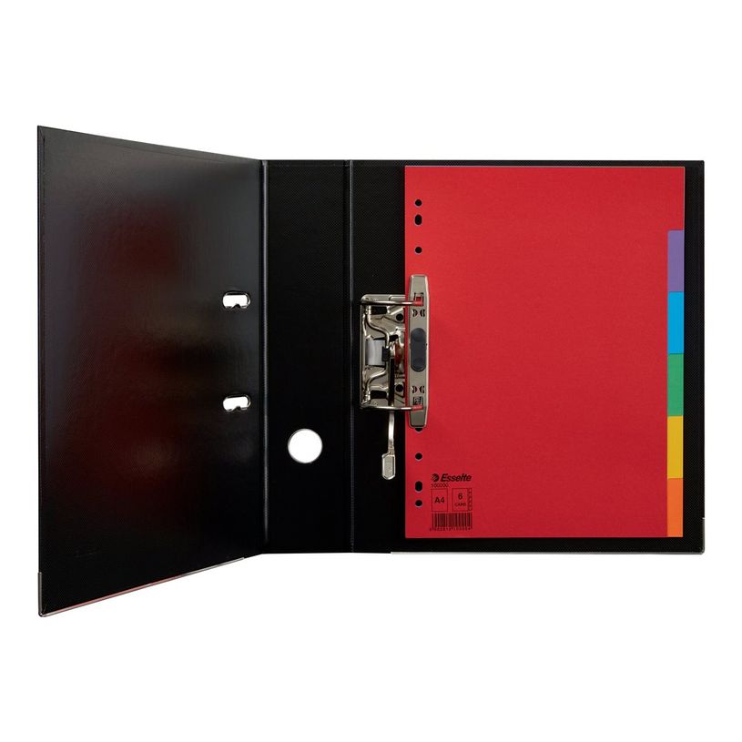 5902812100204-Esselte - Intercalaire 6 positions - A4 - carte recyclée colorée-P_79376784_1-2