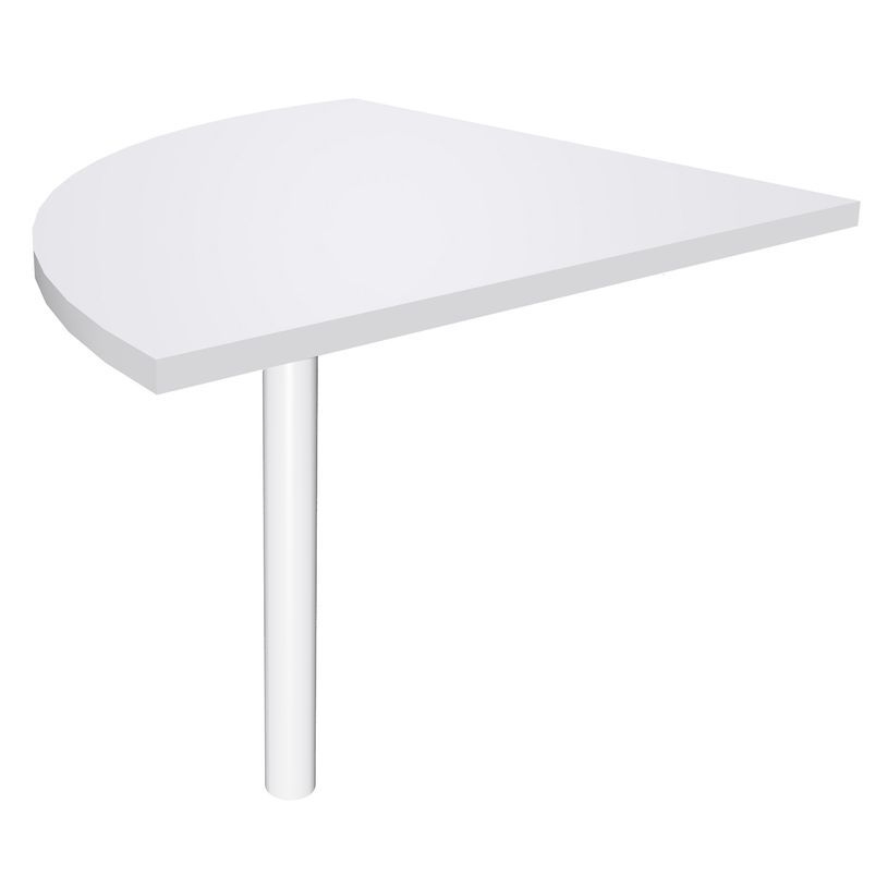 2012348123981-Angle de Liaison à 90° IDRA/DUAL - Pied blanc - plateau Blanc perle-P_79377120_1-0