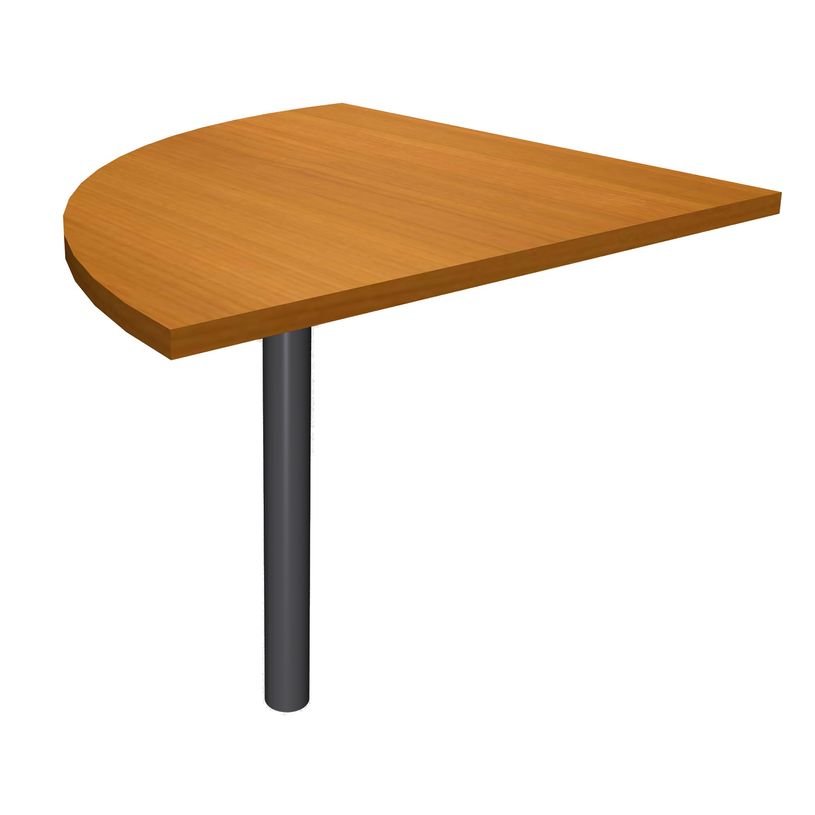 3253310174450-Angle de Liaison à 90° IDRA/DUAL - Pied anthracite - plateau imitation Merisier-P_79377122_1-0