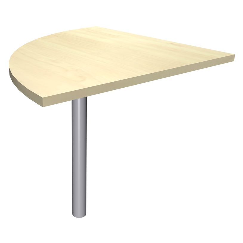 2012348124070-Angle de Liaison à 90° IDRA/DUAL - Pied alu - plateau imitation Erable-P_79377129_1-0