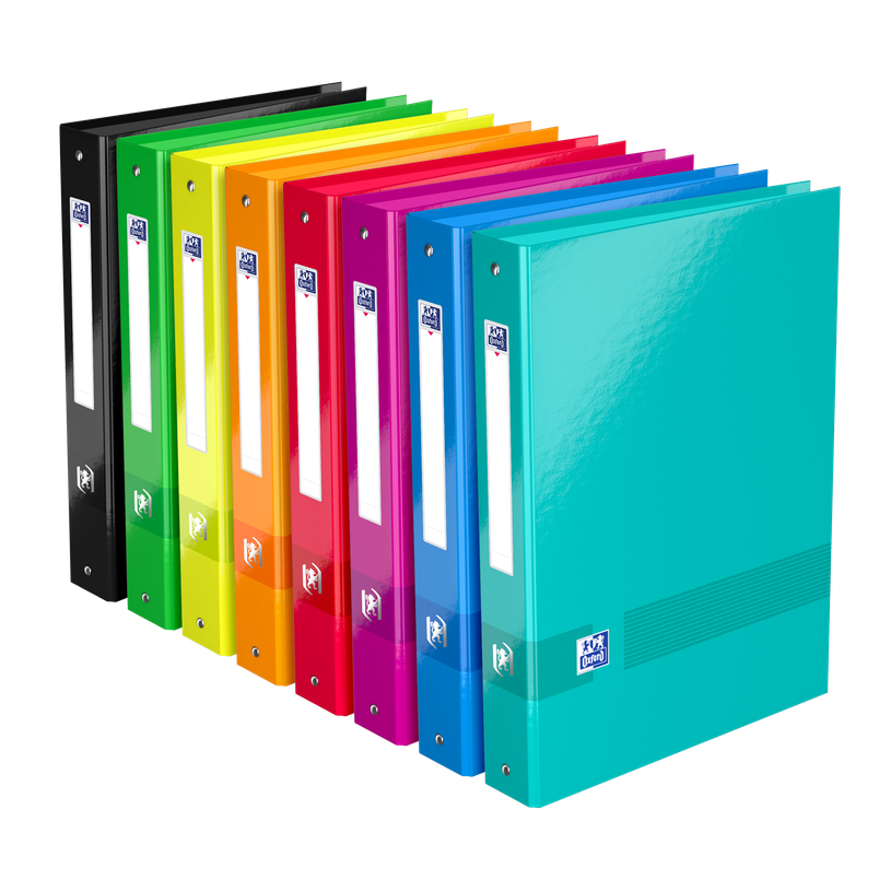 3045050058813-Oxford Color Life - Classeur à anneaux - Dos 40 mm - A4+ - pour 225 feuilles - disponible dans différ--0