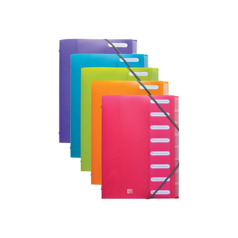 3045050055973-Oxford School Life - Trieur polypro 8 positions - disponible dans différentes couleurs-P_79377687_5-4