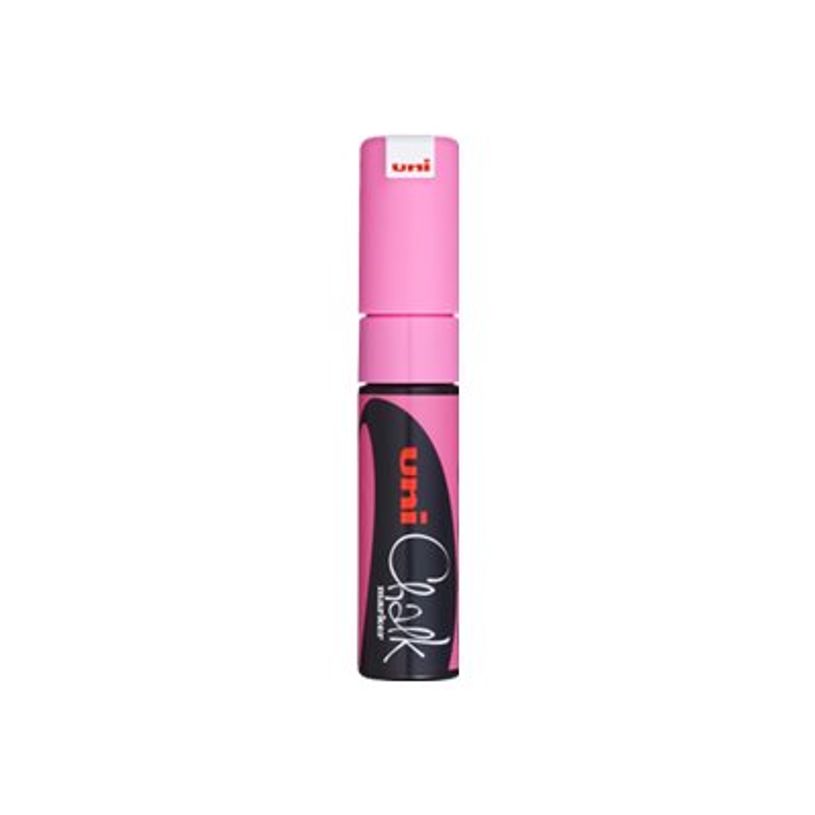 4902778140130-UNI CHALK - Marqueur craie - pointe biseau large - rose neon-P_79377744_1-0