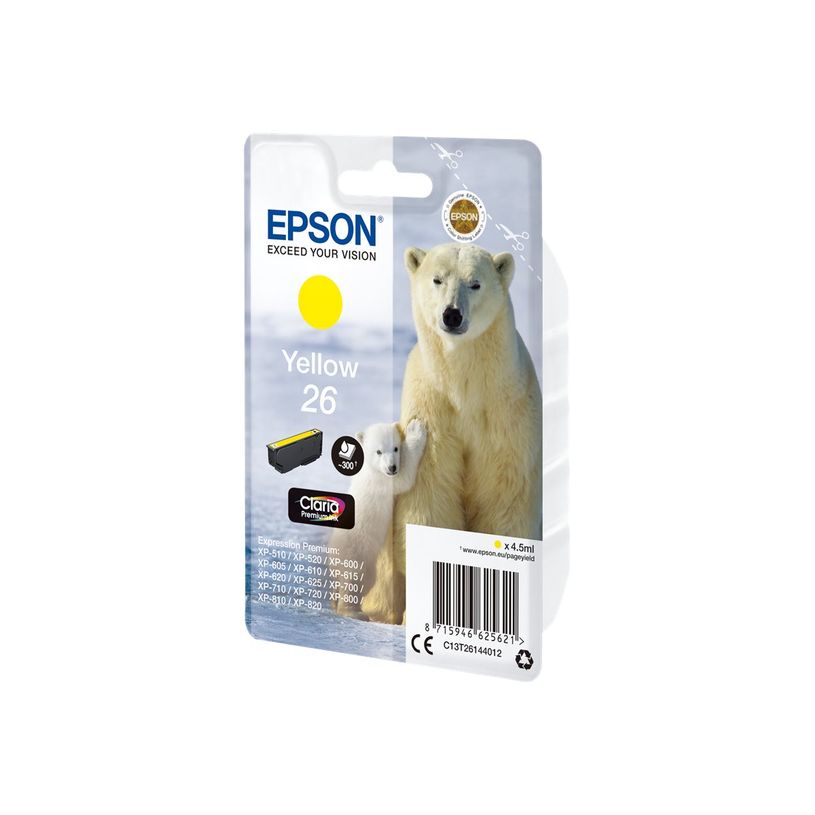 8715946625621-Epson 26 Ours polaire - jaune - cartouche d'encre originale-P_79380187_4-4