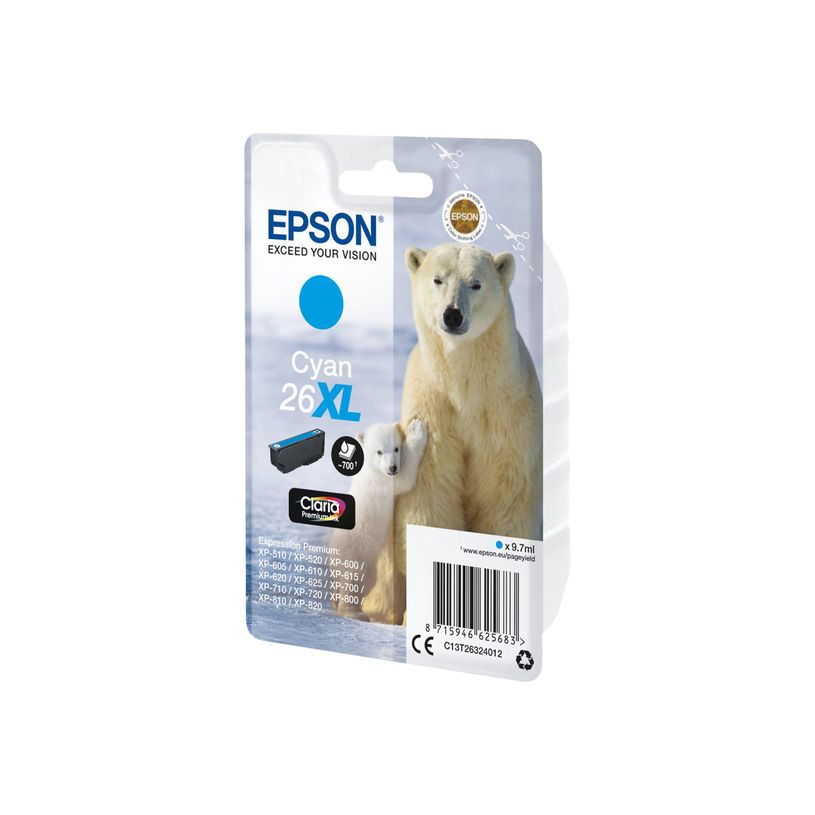 8715946625683-Epson 26XL Ours Polaire - cyan - cartouche d'encre originale-P_79380190_3-2