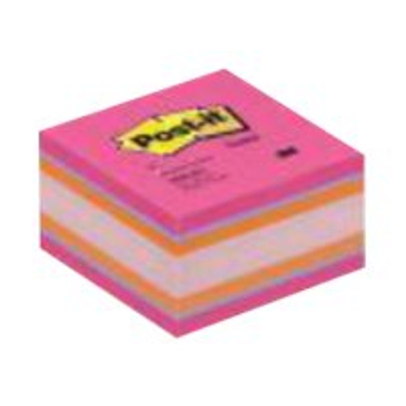 3134375487771-Cube Post-it Couleurs Plaisir Intense - 76 x 76 mm-P_79380224_3-1