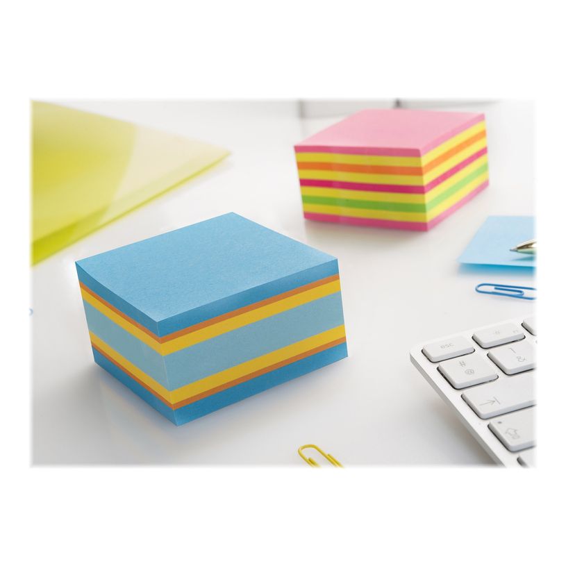 3134375487788-Cube Post-it Couleurs Relax Intense - 76 x 76 mm-P_79380225_1-2