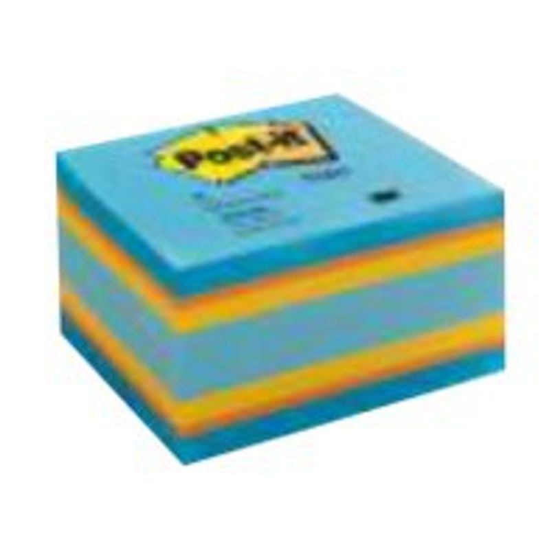 3134375487788-Cube Post-it Couleurs Relax Intense - 76 x 76 mm-P_79380225_3-1