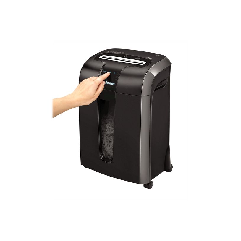 0400793802506-Fellowes Powershred 73Ci - destructeur de documents coupe croisée - 12 feuilles - Corbeill-P_79380250_4-7