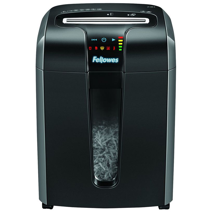 0400793802506-Fellowes Powershred 73Ci - destructeur de documents coupe croisée - 12 feuilles - Corbeill-P_79380250_9-0