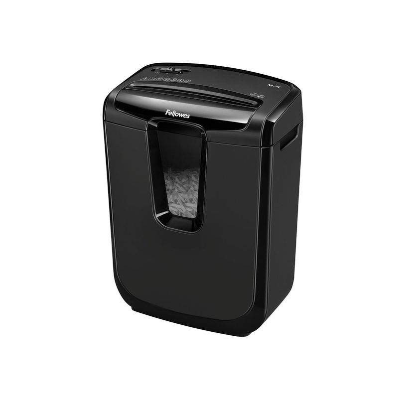 043859647316-Fellowes Powershred M-7C - destructeur de documents coupe croisée - 7 feuilles - Corbeille -P_79380252_9-0