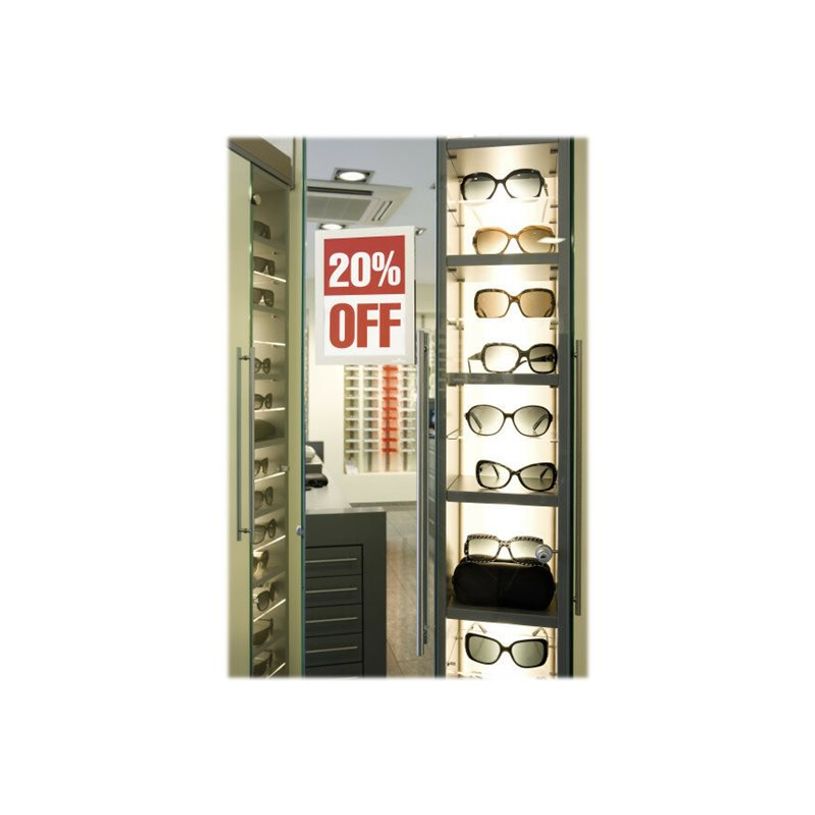 4005546405971-Durable Duraframe - Cadre d'affichage adhésif repositionnable - A5 - argent-P_79380353_6-5