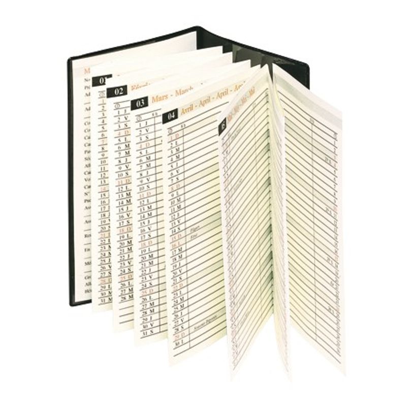 2012348135182-Oberplan - Planning mensuel - 8 x 15 cm - disponible dans différentes couleurs - Oberthur-P_79380463_10-8