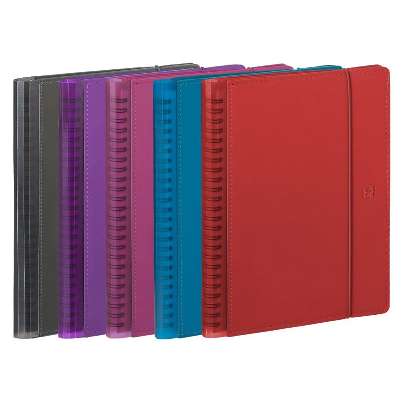 3147281771704-Agenda spiralé à élastique Oxford My Fab - 1 semaine sur 2 pages - 15 x 21 cm - disponible dans différentes c--0