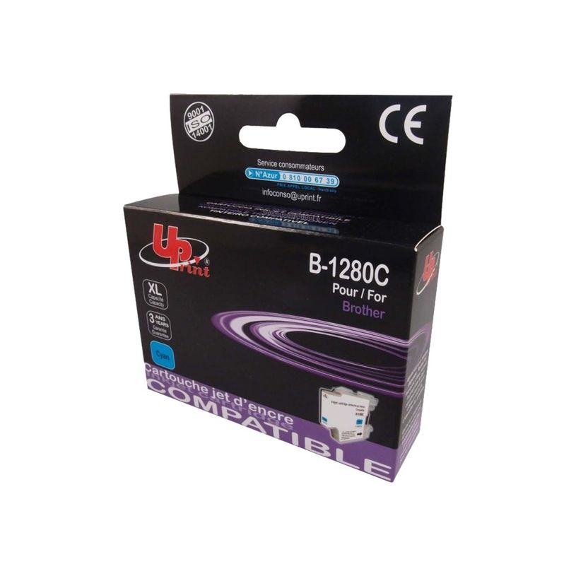 3584770882631-Cartouche compatible Brother LC1280XL/LC1240XL - cyan - Uprint-P_79380654_1-0