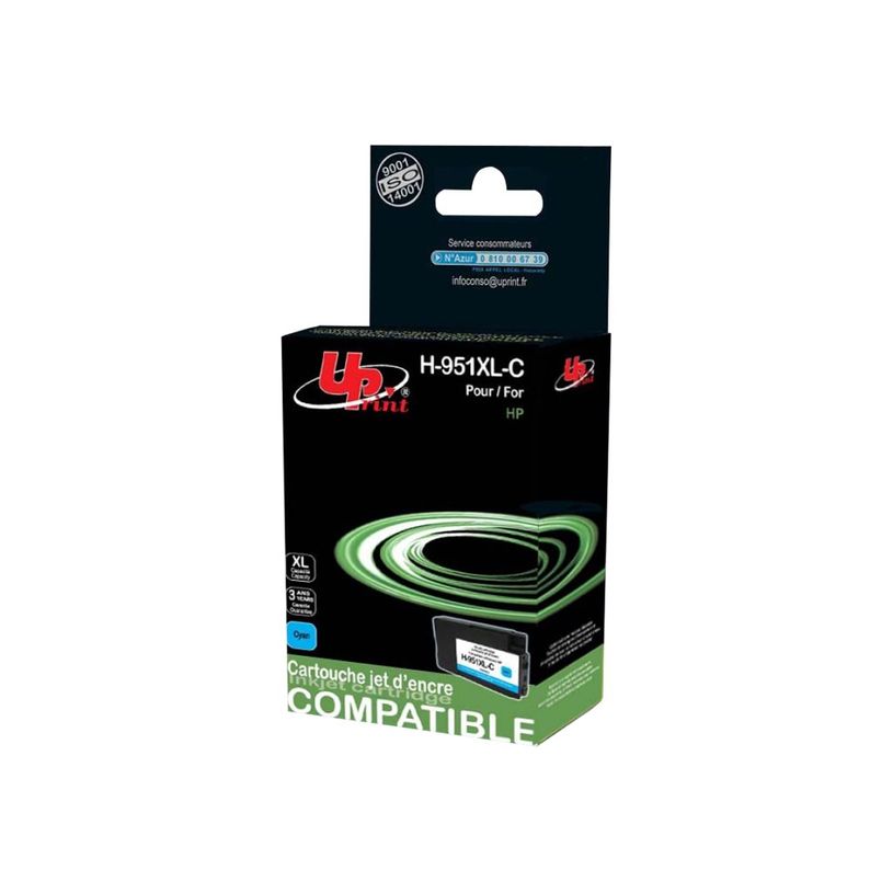 3584770888084-Cartouche remanufacturée HP 951XL - cyan - Uprint-P_79380662_1-0