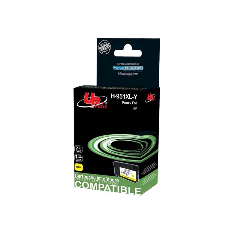 3584770888107-Cartouche remanufacturée HP 951XL - jaune - Uprint-P_79380664_1-0