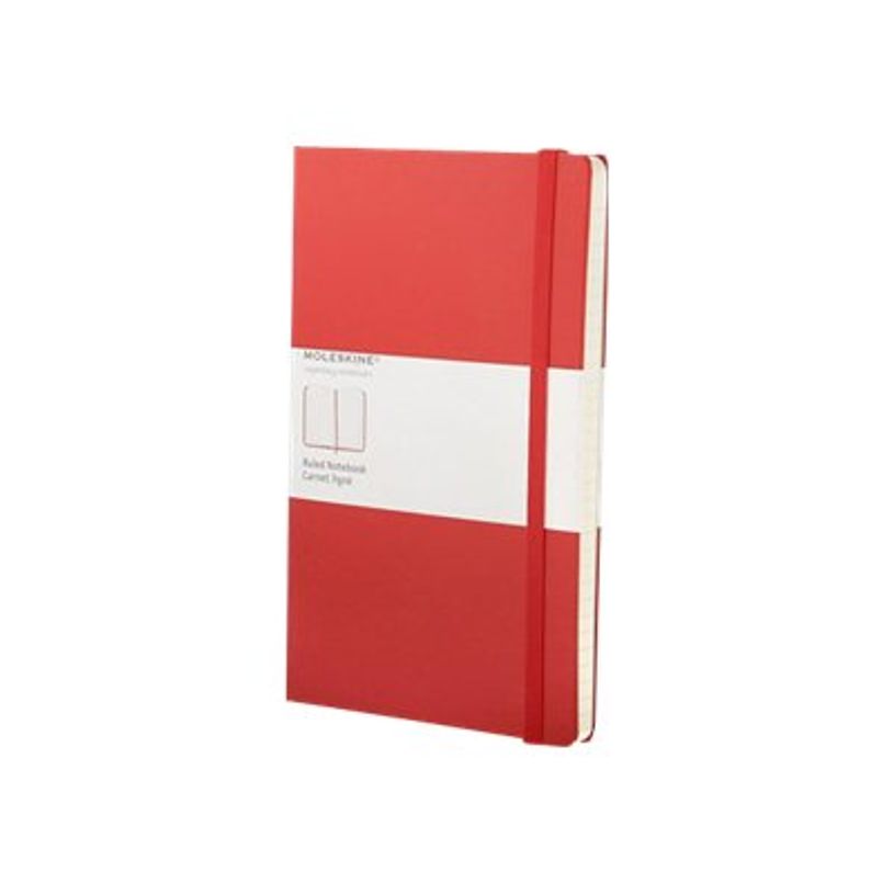 9788862930048-Moleskine Large - Carnet - 130 x 210 mm - 240 pages - ligné - rouge-P_79381416_2-1