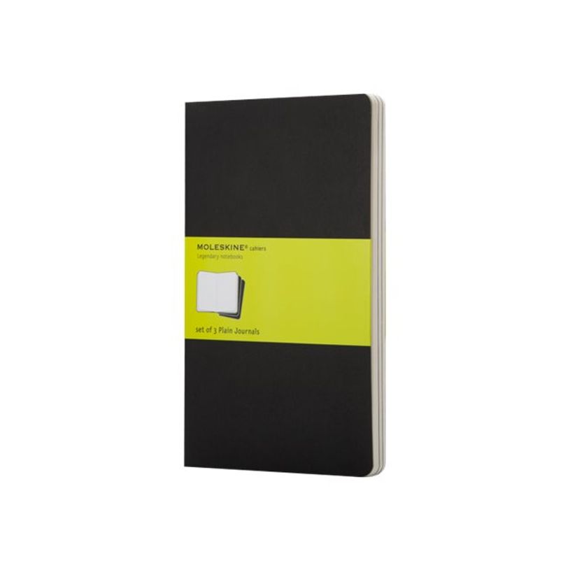 9788883704918-Moleskine Cahier Pocket - 3 journaux - 9 x 14 cm - 64 pages - uni - noir-P_79381430_3-2