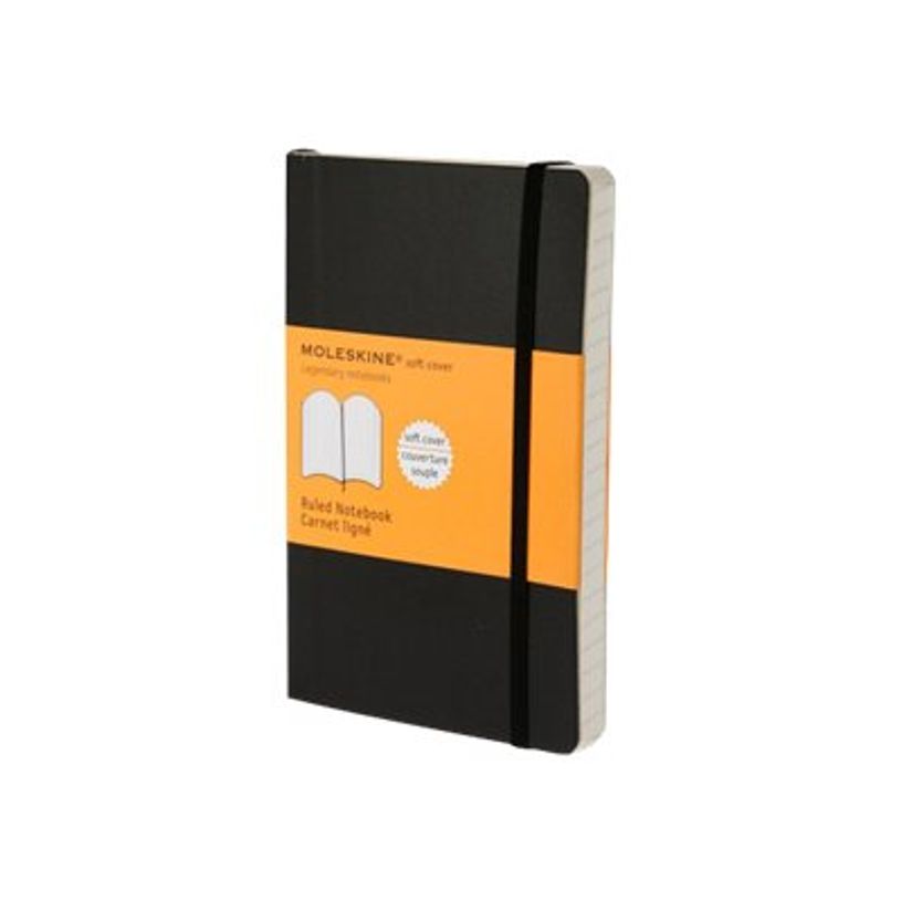 9788883707100-Moleskine Pocket - Carnet - 9 x 14 cm - 192 pages - ligné - noir-P_79381437_1-0