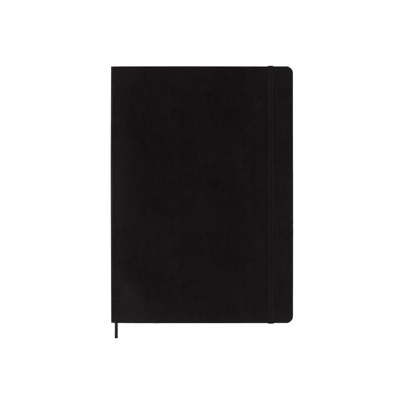 9788883707247-Moleskine Classic X- LARGE - Carnet - 190 x 250 mm - 192 pages - Petits carreaux - noir-P_79381444_3-3