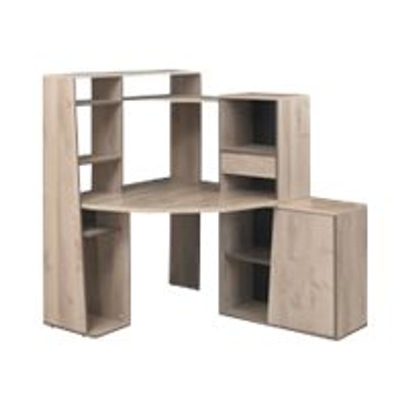 3483600448392-MAMBO - Bureau d'angle - Avec surmeuble - Chêne -P_79381463_1-0