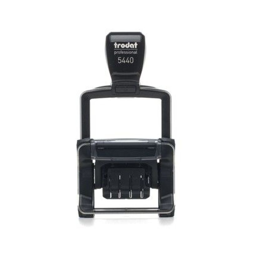 190084205047-Tampon dateur métallique + 4 lignes de texte personnalisés - zone d'impression 49 x 28 mm -P_79381538_5-5